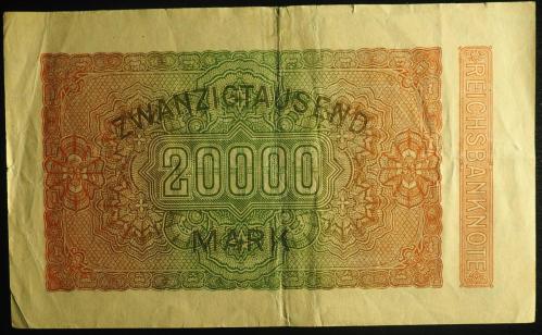 1923 ALMANYA 20.000 MARK ÇT