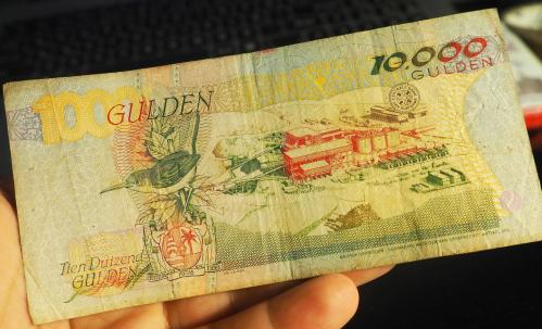 1997 SURİNAME 10.000 GULDEN ÇT* AZ ÇIKAR
