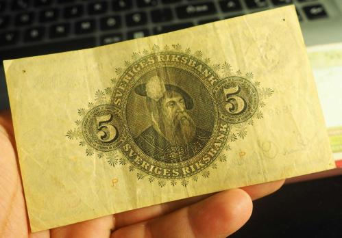 1949 İSVEÇ 5 KRONOR ÇÇT
