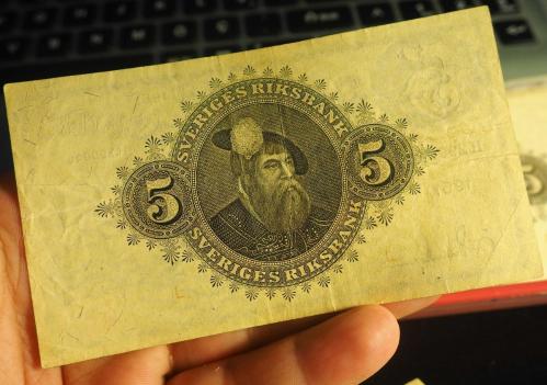 1951 İSVEÇ 5 KRONOR ÇÇT