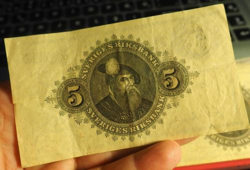 1950 İSVEÇ 5 KRONOR ÇÇT