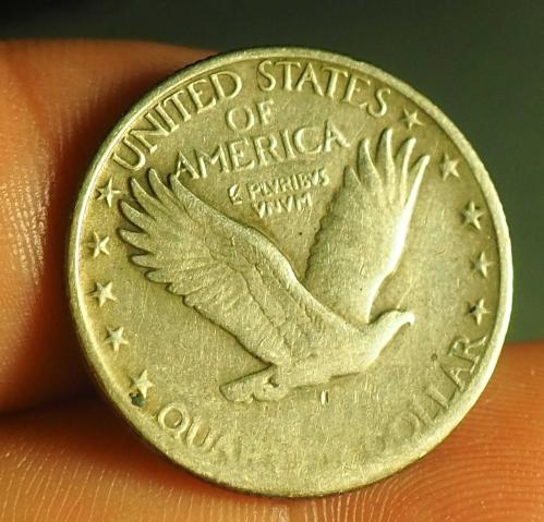 1920 ABD ¼ DOLAR DAİMİ ÖZGÜRLÜK GÜMÜŞ ÇOK NADİR