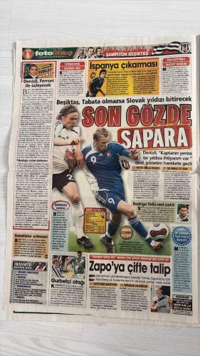 PAS FOTOMAÇ -FUTBOL GAZETESİ -TURKISH NEWSPAPER - DOĞUM GÜNÜ HEDİYESİ  - TAM TAKIM EKSİKSİZ GAZETE   13 TEMMUZ - 2009 -  - F.BAHÇE, SAMBACI İÇİN PALERMO'YA TEKLİF YAPTI - RESMEN SIMPLICIO - POULSEN - JUVE DE DIŞLANDI - TUTTOMERCATOWEB'E KONUŞAN ÇİZME EKİBİNİN BAŞKANI TEKLİFİ DOĞRULADI - SIMPLICIO'NUN DEĞERİ 9 MİLYON EURO - ULAŞILMAZ ADAM - BONE TO VAI - DEM AYRIL GINI SANMAM - SIMPLICHI KİMDİR - YALANLIYOR AMA APPIAH'A FALİP - TUNCAY SAVVASİ - ACELE ETMİYORUZ - KALIRSA IV OLUR - ROBERTO CARLOS'TAN İLGİNÇ DAUM YORUMU - BENDEN HIZLI - ONUN KADAR SÜRATLİ DÜŞÜNÜP SÜRATLE UYGULAYAN TEKNİK ADAM ÇOK AZDIR - DAUM HEPİMİZ İÇİN ŞANS - İNSANA GÜVEN VERİYOR - KAZIM, DAUM'LA YENİDEN DOĞDU - KATA OLARAK DA ÇOK İLERİYE GİTTİK - YİNE GEÇ KALINIYOR - İLİZA İÇİN BİR İDDİA DA KALALAN RADYOSUNDAN GELDİ - FENERBAHÇE ONUN İÇİN BİTTİ - İSTANBUL'A DÖNMEYECEK - SIMPLICIO - POULSEN - EMRE BOL - APPIAH - TUNCAY - ROBERTO CARLOS - DAUM - KAZIM - ALİ CAN GÖKSEL - ÖMER YAKAR - SERHAT GÜZEL - MÜCAHİT ERDOĞAN -
