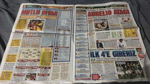 PAS FOTOMAÇ -FUTBOL GAZETESİ -TURKISH NEWSPAPER - DOĞUM GÜNÜ HEDİYESİ  - TAM TAKIM EKSİKSİZ GAZETE   19 AĞUSTOS - 2009 -  MAHŞERİN DÖRT ATLISI ALBÜMÜNÜZ BUGÜN FOTOMAÇ'TAN HEDİYE - SAKIN KAÇIRMAYIN - G.SARAY SÜPER BİR YILDIZ DAHA ALIYOR - ÖZEL FOTO HABER - SON ASLAN SERCAN - CİMBOM, SERCAN YILDIRIM İÇİN 3 MİLYON EURO'NUN YANI SIRA KALECİ AYKUT, MEHMET GÜVEN, ALPARSLAN ERDEM VE YASER'İ ÖNERDİ - BURSASPOR İSE 4 OYUNCU ARASINDA NONDA VE AYDIN'IN YER ALMASINI İSTEDİ - TRANSFERİN GERÇEKLEŞMESİ AN MESELESİ - CANER'E İKİ MİSLİ TEKLİF - DAUM'DAN F.BAHÇE'NİN GÜNDEMİNDEKİ TUNCAY'A NASIHAT - HARCANIRSIN - SERCAN YILDIRIM - AYKUT - MEHMET GÜVEN - ALPARSLAN ERDEM - YASER - NONDA - AYDIN - RIJKAARD - ELANO - KEITA - ADNAN POLAT - DAUM - TUNCAY - SİNAN ENGİN - DENİZLİ - AURELIO - EDU - LUGANO - HINCAL - ELVAN - BATUHAN - HURMACI - DEIVID - SEMİH - VOLKAN - MURET - ROLAND KOCH - MAHMUT - ABDÜLCELİL - UĞUR BORAL - ANDRE - DENİS DERİNSU - ALEX - AZİZ YILDIRIM - ÖNDER - İLKER ATEŞ -