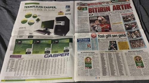 PAS FOTOMAÇ -FUTBOL GAZETESİ -TURKISH NEWSPAPER - DOĞUM GÜNÜ HEDİYESİ  - TAM TAKIM EKSİKSİZ GAZETE   23 AĞUSTOS - 2009 -DENİZLİ: DAHA ETKİLİ OLMALIYDIK - ÇOK KÖTÜ OYNADIK - BİRKAÇ POZİSYON GELDİ AMA YETERLİ DEĞİL - YILDIZ OYUNCULARIM YETERSİZ KALDI - BASKI KURAMADIK - TELAFİ EDİLEBİLİR - TELLO'YA MİLLİ DAVET - RÜYA SONA ERDİ - BİRİ KUPA OLMAK ÜZERE GEÇEN SEZON BAŞKENTTE OYNADIĞI 5 MAÇI DA KAZANAN BEŞİKTAŞ, G.BİRLİĞİ'NE 2 PUAN KAPTIRIP EVİNE YARALI DÖNDÜ - TEHLİKE YAŞADI - NEREDEN NEREYE - RÜŞTÜ TRİBÜNE - ÇOK KÖTÜYÜZ HOCAM - SIRTIM SAĞLAM, YOLUM AÇIK - KAMU DAİRESİNDEN KENDİ DAİRENİZE GEÇİN - 1 PUAN BAŞARIDIR - SANCILI DEĞİŞİM - HAZIR OLMASIN - KAYIP ADAM HOLOSKO - YAZIK BEŞİKTAŞ - BURSASPOR BU FUTBOLLA YENİLMEZ - BEŞİKTAŞLILAR GELİŞMELERİ TAKİP ETMEK İÇİN ABONE BJK YAZ 4122'YE GÖNDER - İLKER ATEŞ - KAYIP ŞAMPİYON - POZİSYONLAR ARTMADI - NİHAT ARANIYOR - BİRLİK BERABERLİK -- TELLO - RÜŞTÜ - FERRARI - FİNK - NİHAT - NOBRE - RICHVAN - HOLOSKO - BOBO - TURGAY DEMİR - İLKER ATEŞ -