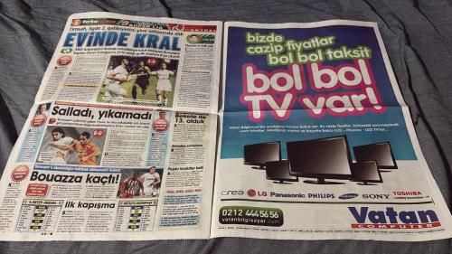PAS FOTOMAÇ -FUTBOL GAZETESİ -TURKISH NEWSPAPER - DOĞUM GÜNÜ HEDİYESİ  - TAM TAKIM EKSİKSİZ GAZETE   23 AĞUSTOS - 2009 -DENİZLİ: DAHA ETKİLİ OLMALIYDIK - ÇOK KÖTÜ OYNADIK - BİRKAÇ POZİSYON GELDİ AMA YETERLİ DEĞİL - YILDIZ OYUNCULARIM YETERSİZ KALDI - BASKI KURAMADIK - TELAFİ EDİLEBİLİR - TELLO'YA MİLLİ DAVET - RÜYA SONA ERDİ - BİRİ KUPA OLMAK ÜZERE GEÇEN SEZON BAŞKENTTE OYNADIĞI 5 MAÇI DA KAZANAN BEŞİKTAŞ, G.BİRLİĞİ'NE 2 PUAN KAPTIRIP EVİNE YARALI DÖNDÜ - TEHLİKE YAŞADI - NEREDEN NEREYE - RÜŞTÜ TRİBÜNE - ÇOK KÖTÜYÜZ HOCAM - SIRTIM SAĞLAM, YOLUM AÇIK - KAMU DAİRESİNDEN KENDİ DAİRENİZE GEÇİN - 1 PUAN BAŞARIDIR - SANCILI DEĞİŞİM - HAZIR OLMASIN - KAYIP ADAM HOLOSKO - YAZIK BEŞİKTAŞ - BURSASPOR BU FUTBOLLA YENİLMEZ - BEŞİKTAŞLILAR GELİŞMELERİ TAKİP ETMEK İÇİN ABONE BJK YAZ 4122'YE GÖNDER - İLKER ATEŞ - KAYIP ŞAMPİYON - POZİSYONLAR ARTMADI - NİHAT ARANIYOR - BİRLİK BERABERLİK -- TELLO - RÜŞTÜ - FERRARI - FİNK - NİHAT - NOBRE - RICHVAN - HOLOSKO - BOBO - TURGAY DEMİR - İLKER ATEŞ -