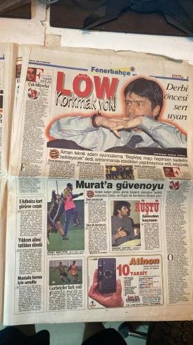 FANATİK SPOR GAZETESİ - TURKISH NEWSPAPER - DOĞUM GÜNÜ HEDİYESİ  - EKSİKSİZ TAM TAKIM GAZETE - 1 NİSAN 1999 - SAYI:1229 - KALLI - FELDKAMP - SULEYMAN SEBA - ORHAN YILDIRIM - OKTAY - APO - OGÜN - WALKER - MATTHAEUS - BECKERBER - JEREMIES - NEUVILLE - ISMET BADEM - TOLUNAY - FATİH TERİM - HAKAN ŞÜKÜR - OKAN - HAGI - BURAK - BUAT - ERGÜN - UFUK - SUAT - ÜMİT - TUGAY - EMRE - ABDULLAH - BALIÇ - YUSUF DURSUN - NACİ YALINKILIÇ - EROL DEMİRKOL - EREL DEMİTTKOL - BU VATAN - GERÇEK SPOR GAZETESİ - FANATIK - BEŞİKTAŞ'IN GALİBİYETİ SÜRPRİZ OLUR - DERBİ İÇİN TEMKİNLİ - BAYRAMLAŞMA - DOPİNG CEZASI - FUTBOL FEDERASYONU - ÇIPLAK PROTESTO - KUPA GÜNÜ - TRANSFER - İHBAR - ŞAMPİYONLUK - BALLI İDMAN - FORVETE ÖZEL DERS - 200'LER KULÜBÜ - YİNE ŞAMPİYONLUĞA - GALATASARAY'DA EKSİKLER - AĞRILAR DEVAM EDİYOR - İSVİÇRE YOLCUSU - FENER'DE APO VE OGÜN - KANARYA'DA 9'DA 9 SÖZÜ - FLORYA'YA BOMBA İHBARI - YENİ LİDER ALMANYA - FENERBAHÇE'DE BALİÇ RÜZGARI - RAKİP CİM BOM - VOLEYBOLDA KUPA GÜNÜ - SAMSUN'UN ŞANSI YOK -