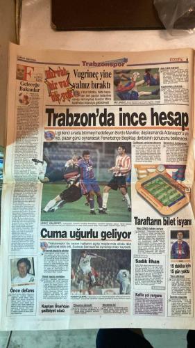 FANATİK SPOR GAZETESİ - TURKISH NEWSPAPER - DOĞUM GÜNÜ HEDİYESİ  - EKSİKSİZ TAM TAKIM GAZETE - 2 NİSAN 1999 - SAYI:1230 - FATİH TERİM - CEMİL TURAN - CAMPBELL - SERGIO - DRAGÜVENEROĞLU - SCHUMACHER - BALİÇ - MOLDOVAN - FELDKAMP - OKTAY - CHEN - ENUGU - AYHAN - MEHMET DURAN - SEMİH SAYGINER - GÖKHAN TEPE - DENİZLİ - VUGRİNEÇ - YURİ - CÜNEYT KARAKAYA - SUAT - HAGI - ÜMİT - UCHE - HÖGH - POPOESCU - KNUP - ILIE - AMOKACHI - OHEN - ARÇİL - SOLA - - TERİM: KENDİMİZE BAKALIM - SON UYARILAR - FENERBAHÇE AĞIR BASIYOR - DEFANS ÇAKILI KALMAMALI - YURT DIŞINA UÇAN PARALAR - BEŞİKTAŞ ÇOK RAHAT KAZANIR - KIRAN KIRANA İDMAN - LÖW PRES ÇALIŞTIRDI - DERBİ HAZIRLIĞI - SCHUMACHER’E CEZA - KANATLAR İYİ ÇALIŞMALI - BALİÇ-MOLDOVAN FARKI - NEŞELİ GÜN - KALLİ’NİN FORVET BİLMECESİ - PERDE ADANA’DA AÇILIYOR - DENİZLİ: ALMANYA BİZİ YENEMEYECEK - PUAN DURUMU - HAFTANIN MAÇLARI - BÜYÜK DÜŞÜN BÜYÜK OYNA - CANLI BOMBA TEDBİRİ - TERCİHLİ SUAT - YENİ BİR KAYBA İZİN YOK - ORTADAN SÜRPRİZ GOLCÜLER - DÜŞÜNSEL MOTİVASYON