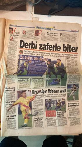 FANATİK SPOR GAZETESİ - TURKISH NEWSPAPER - DOĞUM GÜNÜ HEDİYESİ  - EKSİKSİZ TAM TAKIM GAZETE - 2 NİSAN 1999 - SAYI:1230 - FATİH TERİM - CEMİL TURAN - CAMPBELL - SERGIO - DRAGÜVENEROĞLU - SCHUMACHER - BALİÇ - MOLDOVAN - FELDKAMP - OKTAY - CHEN - ENUGU - AYHAN - MEHMET DURAN - SEMİH SAYGINER - GÖKHAN TEPE - DENİZLİ - VUGRİNEÇ - YURİ - CÜNEYT KARAKAYA - SUAT - HAGI - ÜMİT - UCHE - HÖGH - POPOESCU - KNUP - ILIE - AMOKACHI - OHEN - ARÇİL - SOLA - - TERİM: KENDİMİZE BAKALIM - SON UYARILAR - FENERBAHÇE AĞIR BASIYOR - DEFANS ÇAKILI KALMAMALI - YURT DIŞINA UÇAN PARALAR - BEŞİKTAŞ ÇOK RAHAT KAZANIR - KIRAN KIRANA İDMAN - LÖW PRES ÇALIŞTIRDI - DERBİ HAZIRLIĞI - SCHUMACHER’E CEZA - KANATLAR İYİ ÇALIŞMALI - BALİÇ-MOLDOVAN FARKI - NEŞELİ GÜN - KALLİ’NİN FORVET BİLMECESİ - PERDE ADANA’DA AÇILIYOR - DENİZLİ: ALMANYA BİZİ YENEMEYECEK - PUAN DURUMU - HAFTANIN MAÇLARI - BÜYÜK DÜŞÜN BÜYÜK OYNA - CANLI BOMBA TEDBİRİ - TERCİHLİ SUAT - YENİ BİR KAYBA İZİN YOK - ORTADAN SÜRPRİZ GOLCÜLER - DÜŞÜNSEL MOTİVASYON