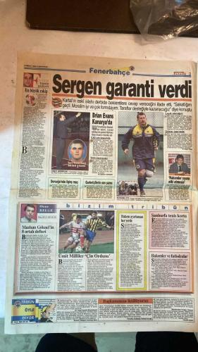 FANATİK SPOR GAZETESİ - TURKISH NEWSPAPER - DOĞUM GÜNÜ HEDİYESİ  - EKSİKSİZ TAM TAKIM GAZETE - 3 NİSAN 1999 - SAYI:1231 - SAPOK MUMCU - NECMİ PEREKLİ - MEHMET TAN - LÜTFÜ - LÖW - SERGEN - UCHE - HÖGH - MURAT YAKIN - KALLİ - AMOKACHI - ALPAY - TAYFUR - RÜŞTÜ - TUNA YARMU - FELDKAMP - OKTAY - EROL DEMİRKOL - CENGİZ KAPTAN - ÖKKES POLAT - BÜLENT UZUN - HASAN SAP - CÜNEYT KARAKAYA - HAGI - VEDAT - BÜNYAMİN OSMAN - ŞEBNEM DÖNMEZ - - YAĞMUR ZORLADI - TRABZON’UN FATİH’İ VAR - APO VE OSMAN KART CEZALISI - İKİ GÖRÜNTÜLÜ KARŞILAŞMA - BU SEFER OLDU - DEVLERİN İMHA PLANI - KIRAN KIRANA İDMAN - LÖW’ÜN PLANI - KANATLAR HÜCUMA KALKACAK - BALİÇ VE MOLDOVAN - BEŞİKTAŞ TAKTİĞİ - RÜŞTÜ OYNAMIYOR - SERGEN’DEN GÖZDAĞI - BEŞİKTAŞ’IN 11’İNİ BAŞKAN YAPACAK - OKTAY 3 GOL ATTI - TERİM BEYİN YIKADI - HATALARIN AFFI YOK - SALDIRGAN OLAYI - HAVAALANINDA SÖZLÜ SALDIRI - ÇİÇEK DE VERDİLER - HAGİ’YE KRAL UĞURLAMA - GALATASARAY YERİNİ KORUDU - VEDAT SAMSUN’A GÖTÜRÜLMEDİ - GENÇLER 2. MAÇLARINDA - ŞANS MELEKLERİ YARIŞMA