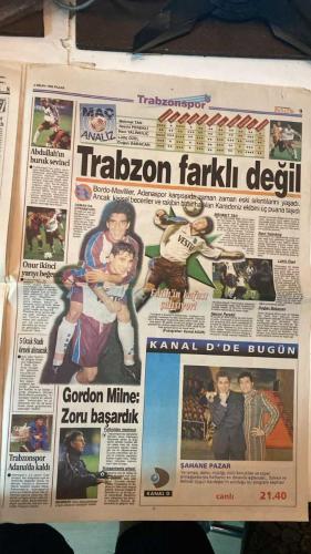 FANATİK SPOR GAZETESİ - TURKISH NEWSPAPER - DOĞUM GÜNÜ HEDİYESİ  - EKSİKSİZ TAM TAKIM GAZETE - 4 NİSAN 1999 - SAYI:1232 - POPESCU - ERGÜN - O.KUMBASAR - İSMET TONGO - OSMAN TANBURACI - TEMEL ÖZALAK - METİN TÜKENMEZ - YALÇIN DUMER - VEDAT DANACI - LOW - FELDKAMP - OKTAY - SERGEN - MURAT ŞAHİN - RÜŞTÜ - TAYFUN - MOSHOEU - AMOKACHI - SERDAR TATLI - TURGAY GÜDÜ - SÜRHAT MUNİROĞLU - - YAĞMUR ZORLADI - ASLAN’DAN BÜYÜK VURGUN - DERBİ İLE SİNEK KAYDI - AKIL KAZANDI - HAGİ’DEN FUTBOL GÖSTERİSİ - EKMEK KADAYIFI - PERDEYİ ARİF AÇTI - GALATASARAY TAM GAZ İLERLİYOR - ANTALYA İSTANBUL’U VURDU - KADIKÖY’DE DEV RANDEVU - FENER POTADA SON ANDA - GÖZTEPE-DENİZLİSPOR - TERİM BEYİN YIKADI - HATALARIN AFFI YOK - SALDIRGAN OLAYI - HAVAALANINDA SÖZLÜ SALDIRI - HAGİ’YE KRAL UĞURLAMA - GALATASARAY YERİNİ KORUDU - VEDAT SAMSUN’A GÖTÜRÜLMEDİ - GENÇLER 2. MAÇLARINDA - MURAT’A GÜVENOYU - FELDKAMP AÇIK KAPI BIRAKTI - DEL SOLAR TEDAVİDE - - SAMSUNSPOR 0-3 GALATASARAY - ANTALYASPOR 1-0 İSTANBULSPOR - GÖZTEPE 2-1 DENİ
