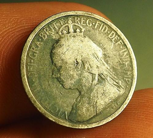 1901 KIBRIS 3 PİASTRE GÜMÜŞ KRALİÇE VİCTORİA