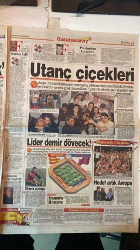 FANATİK SPOR GAZETESİ - TURKISH NEWSPAPER - DOĞUM GÜNÜ HEDİYESİ  - EKSİKSİZ TAM TAKIM GAZETE - 10 NİSAN 1999 - SAYI:1238 - FELDKAMP - TAYFUR - ÜMİT ÖZAT - MEHMET GENÇ - YUSUF DURSUN - GÜVEN TANER - TAYLAN UYGUR - ULVİ GEROĞLU - DOĞAN - YEMEN EKŞİOĞLU - RAMAN SAĞIROĞLU - AZİZ YILDIRIM - YILMAZ - OKTAY - PHIRI - U.KARAN - ALPAY - MEHMET - DOĞAN BABACAN - - KAHRAMAN BEŞİKTAŞ - KOSOVA BİZİMDİR - GENÇLERBİRLİĞİ ENGELİNİ AŞTI - LİDER GALATASARAY KARABÜK VİRAJINDA - BİRİ YARADI DİĞERİ YARAMADI - BAŞKAN YILMAZ İLE ÇOK ÖZEL - POTADA KUPA HEYECANI - FAN-ETİK SAYFASI - İHALEDE PATRON FEDERASYON - YILDIRIM: YARIŞ DAHA BİTMEDİ - SAMPİYON OLACAĞIZ - PUANLAR EŞİT - KALLİ TAYFUR’A SIRTINI DÖNDÜ - TARAFTAR MEMNUN - - BEŞİKTAŞ 2-0 GENÇLERBİRLİĞİ - - GALATASARAY - BEŞİKTAŞ - FENERBAHÇE - TRABZONSPOR - KARABÜKSPOR - GENÇLERBİRLİĞİ - ADANASPOR - SAKARYASPOR - KOCAELİSPOR - ERZURUMSPOR - BURSA - ANTALYASPOR