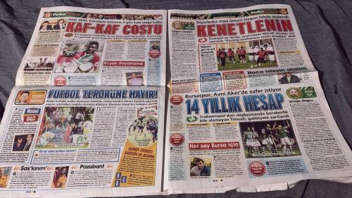 PAS FOTOMAÇ -FUTBOL GAZETESİ -TURKISH NEWSPAPER - DOĞUM GÜNÜ HEDİYESİ  - TAM TAKIM EKSİKSİZ GAZETE   29 AĞUSTOS - 2009 -VUR VUR İNLESİN, WORLDPUAN'LAR GELSİN - DENİZLİ: SON HAREKETİ YAPAMADIK - ŞANS DA OLACAK - BİR BİR ERİYOR - SOLDA NÖBET DEĞİŞİMİ - HAKAN KALEYİ KAPATTI - SERDAR O SEVGİ - KAŞ İDARE ETTİ - KARTAL'DA DÖRT EKSİK - SİVOK KORKUTTU - BERABERLİĞE ABONE OLDU - EKREM SİFTAH YAPTI - BU GRUPLARDAN GÜLE OYNAYA ÇIKARIZ - BEŞİKTAŞLILAR TABATA POSTERİNİZ YARIN FOTOMAÇ'TAN HEDİYE - YETERSİZLİK - UÇURACAĞIM - NİHAT'IN TEK EKSİĞİ SANA - GÖZLERİMİZ FORVET ARADI - YILDIZLARI PARÇALADI - PATİYO ANTALYA YOLUNDA - İTİRAZIM VAR - KUPALAR İZMİR'E - KARTAL ZİRVEDE - UFUK'TA GERİ SAYIM BAŞLADI - FORVET YOKSA GOL DE YOK - HİNDİ GEYİĞİ - KARTAL İNÖNÜ'YÜ ÖZLEMİŞ - DENİZLİ'YE DOĞRU - PROVOKATÖRLERİN NEDEN OLDUĞU CEZA HAK ETTİĞİMİZDEN ÇOK - RODRIGO TABATA - METE DÜREN - SELES - ZAFER ERTEM - ROONEY - REÇEP ÇETİN - GÖKHAN DİNÇ - TERİM - KAMİL DUA - HASAGIC - BARBOSA - NEUMBU - SERHAT - TANER -
