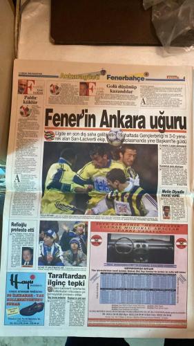 FANATİK SPOR GAZETESİ - TURKISH NEWSPAPER - DOĞUM GÜNÜ HEDİYESİ  - EKSİKSİZ TAM TAKIM GAZETE - 12 NİSAN 1999 - SAYI:1240 - MOSHOEU - MOLDOVAN - MURAT YAKIN - SERGEN - DENİZ - YILMAZ - NECATİ BİLGİÇ - ABDULLAH ÇEVRİM - CEMİL TURAN - TAKİ DOĞAN - ÜNAL - SELAHATTİN - VUGRİNEÇ - ARİF - OKAN - TUGAY - FATİH TERİM - CEMAL BÜYÜKEROĞLU - BURHAN USLU - ALİ DÜRÜST - CÜNEYT KARAKAYA - EROL DEMİRKOL - BÜLENT ÜNDER - SUAT - HAGİ - VEDAT - HASAN - TOLUNAY - MEHMET - ERGÜN - - MOSHOEU İLK KEZ KAPTAN - BAŞKENT’TE HAYATA DÖNDÜ - GOL DÜELLOSU - YAĞMURLA KARIŞIK - GOLÜ DÜŞÜNÜP KAZANDILAR - PALDIR KÜLDÜR - TRABZON VURUP GEÇİYOR - ÜST ÜSTE 4. GALİBİYET - KUPA TOFAŞ’IN - GALATASARAY’IN GİZLİ SİLAHI OKAN - GOL ATAN ÖNEMSİZ 3 PUAN YETER - 5. ŞAMPİYONLUĞA HAZIR - SEVİNME ALDANIRSIN - POPESCU DENENECEK - TARAFTARA MUHTACIZ - HAVAYA GİRMEK SAKINCALI - BEŞİKTAŞ BENİ YANILTMADI - TERİM’İN VALİZİ - KUPA’DA FAVORİ YOK - YEDEKLER ÇALIŞTI - TEKNİK VE KONDISYON PROBLEMİ - - FENERBAHÇE 4-2 ANKARAGÜCÜ - TRABZONSPOR 3-1 S