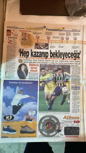 FANATİK SPOR GAZETESİ - TURKISH NEWSPAPER - DOĞUM GÜNÜ HEDİYESİ  - EKSİKSİZ TAM TAKIM GAZETE - 12 NİSAN 1999 - SAYI:1240 - MOSHOEU - MOLDOVAN - MURAT YAKIN - SERGEN - DENİZ - YILMAZ - NECATİ BİLGİÇ - ABDULLAH ÇEVRİM - CEMİL TURAN - TAKİ DOĞAN - ÜNAL - SELAHATTİN - VUGRİNEÇ - ARİF - OKAN - TUGAY - FATİH TERİM - CEMAL BÜYÜKEROĞLU - BURHAN USLU - ALİ DÜRÜST - CÜNEYT KARAKAYA - EROL DEMİRKOL - BÜLENT ÜNDER - SUAT - HAGİ - VEDAT - HASAN - TOLUNAY - MEHMET - ERGÜN - - MOSHOEU İLK KEZ KAPTAN - BAŞKENT’TE HAYATA DÖNDÜ - GOL DÜELLOSU - YAĞMURLA KARIŞIK - GOLÜ DÜŞÜNÜP KAZANDILAR - PALDIR KÜLDÜR - TRABZON VURUP GEÇİYOR - ÜST ÜSTE 4. GALİBİYET - KUPA TOFAŞ’IN - GALATASARAY’IN GİZLİ SİLAHI OKAN - GOL ATAN ÖNEMSİZ 3 PUAN YETER - 5. ŞAMPİYONLUĞA HAZIR - SEVİNME ALDANIRSIN - POPESCU DENENECEK - TARAFTARA MUHTACIZ - HAVAYA GİRMEK SAKINCALI - BEŞİKTAŞ BENİ YANILTMADI - TERİM’İN VALİZİ - KUPA’DA FAVORİ YOK - YEDEKLER ÇALIŞTI - TEKNİK VE KONDISYON PROBLEMİ - - FENERBAHÇE 4-2 ANKARAGÜCÜ - TRABZONSPOR 3-1 S