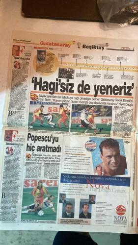 FANATİK SPOR GAZETESİ - TURKISH NEWSPAPER - DOĞUM GÜNÜ HEDİYESİ  - EKSİKSİZ TAM TAKIM GAZETE - 15 NİSAN 1999 - SAYI:1243 - FATİH TERİM - FELDKAMP - HAGİ - DEL SOLAR - OKTAY - MUHİTTİN BOSA - HÜSEYİN DARICI - FAHİR ERSOY - MEHMET GENÇ - GÜRCAN BERK - ALİ KOCATEPE - METİN TÜKENMEZ - TAYLAN DYPİR - DOĞAN BABACAN - YEMEN EKŞİOĞLU - HALİL MUTLU - AZİZ YILDIRIM - BOLİC - UCHE - YUSUF DURSUN - - TÜRKİYE KUPASI FİNALİ İLK MAÇ - DEVLERDEN SESSİZ FİLM - OKTAY’A FATİH KİLİDİ - HAGİ VE DEL SOLAR CEZALI - RÖVANŞA BIRAKTILAR - GOL SESİ YOK - HALİL’DEN DÜNYA REKORU - SON SÖZÜ LÖW SÖYLEYECEK - BOLİC: EŞİMLE ÇOK MUTLUYUM - UCHE YARI TABURCU - FENER’DE GİZLİ ANTRENMAN - MOSHOEU’NİN HEDEFİ 50. GOL - TRABZON ENGELİNİ AŞTILAR - GENÇLER SON ANDA 2-1 - BİLET FİYATLARI UCUZLATILDI - - GALATASARAY 0-0 BEŞİKTAŞ (TÜRKİYE KUPASI FİNAL İLK MAÇ) - FENERBAHÇE 4-2 ANKARAGÜCÜ - TRABZONSPOR 3-1 SAMSUNSPOR - RİZESPOR 0-0 VANSPOR - - GALATASARAY - BEŞİKTAŞ - FENERBAHÇE - ANKARAGÜCÜ - TRABZONSPOR - SAMSUNSPOR - RİZESPOR -