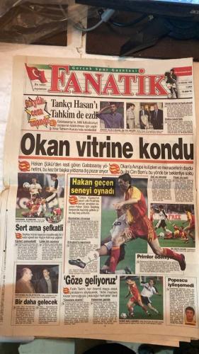 FANATİK SPOR GAZETESİ - TURKISH NEWSPAPER - DOĞUM GÜNÜ HEDİYESİ  - EKSİKSİZ TAM TAKIM GAZETE - 16 NİSAN 1999 - SAYI:1244 - NECMİ PEREKLİ - MEHMET TAN - NACİ YALINKILIÇ - FATİH TERİM - ERDAL KESER - AYHAN YILDIZ - MICHAEL ZORDUN - FELDKAMP - KALLİ - LÖW - MİLNE - NAİM SÜLEYMANOĞLU - HALİL MUTLU - HASAN - HAKAN ŞÜKÜR - OKAN - POPOESCU - EROL DEMİRKOL - AGON ERZEN - - TRABZONSPOR’A SOĞUK DUŞ - KARABÜK ZÜKÜLMEDİ - KARABÜK OYNADI TRABZON BAKTI - TALİHİ YAVER OLANIN - PAMUK VE DEMİR HİKAYESİ - FATİH SCHALKE YOLUNDA - TEKLİFE EVET DEDİ - TERİM RAZI DEĞİL - DORTMUND’TAN KANCA - FELDKAMP HİÇ BEĞENMİYOR - FENERBAHÇE ‘AF’ MAÇINA ÇIKIYOR - CİM BOM’UN KIZLARI GÜLDÜ - BEŞİKTAŞ-P.KARŞIYAKA 68-64 - VANSPOR-İST.BELEDİYE 1-0 - HALİL DÜNYAYA MEYDAN OKUDU - SERBESTTE HAYAL KIRIKLIĞI - TANKÇI HASAN’I TAHKİM EZDİ - OKAN VİTRİNE KONDU - HAKAN ŞÜKÜR’DEN REST - SERT AMA ŞEFKATLİ HAGİ - RÖVANŞI DA İZLEYECEK - HAKAN GEÇEN SENEYİ OYNADI - ERTUĞRUL’U AŞAMADI - GÖZE GELİYORUZ - PRİMLER ÖDENMİYOR - POPOESCU İYİLEŞEM
