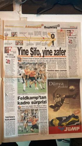 FANATİK SPOR GAZETESİ - TURKISH NEWSPAPER - DOĞUM GÜNÜ HEDİYESİ  - EKSİKSİZ TAM TAKIM GAZETE - 18 NİSAN 1999 - SAYI:1246 - ÜMİT - ARİF - OKAN - TAMER - BÜLENT - TOLUNAY - HAKAN ŞÜKÜR - ŞİFO MEHMET - GÜVEN TANER - MEHMET GENÇ - YUSUF DURSUN - CEMEN ABURAGİ - FATİH TERİM - KALLİ - ERTUĞRUL - AMOKACHI - - CİM BOM BEŞİNCİ VİTESTE - DURAN TOPLAR ZORLANMADI - MUHTEŞEM ARİF 3 KEZ PATLADI - KARTAL MEHMET’İN SIRTINDA - BEŞİKTAŞ KAPTANI ALİ ASUM - KARTAL’DAN SICAK TAKİP - KAPALI DEFANS ZORLADI - KALLİ’NİN ELİ DEĞİNCE - HEM LİG HEM KUPA - KALEDE ATAKAN - - GALATASARAY 5-2 ÇANAKKALE DARDANEL - BEŞİKTAŞ 1-0 ADANASPOR - FENERBAHÇE 66-49 GALATASARAY (BAYAN BASKETBOL) - ALTAY 3-0 İSTANBULSPOR - ERZURUMSPOR 2-1 GAZİANTEPSPOR - GENÇLERBİRLİĞİ 3-1 ANKARAGÜCÜ - BURSASPOR 4-0 SAMSUNSPOR - SAKARYASPOR 2-2 - - GALATASARAY - ÇANAKKALE DARDANEL - BEŞİKTAŞ - ADANASPOR - FENERBAHÇE - İSTANBULSPOR - ALTAY - ERZURUMSPOR - GAZİANTEPSPOR - GENÇLERBİRLİĞİ - ANKARAGÜCÜ - BURSASPOR - SAMSUNSPOR - SAKARYASPOR