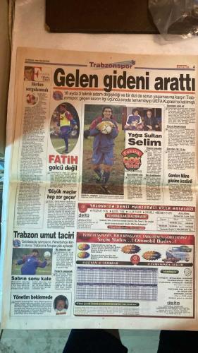 FANATİK SPOR GAZETESİ - TURKISH NEWSPAPER - DOĞUM GÜNÜ HEDİYESİ  - EKSİKSİZ TAM TAKIM GAZETE - 19 NİSAN 1999 - SAYI:1247 - FATİH TERİM - PIRRI (REAL MADRID SPORTİF DİREKTÖRÜ) - BAYRAM TUTUMLU - J. MARTINEZ - CÜNEYT KARAKAYA - RÜŞTÜ - LÖW - LAUDRUP - OGÜN - SİFO MEHMET - HARUN DOĞAN - KALLİ - ZAN TABAK - ARİF - GEREMI - CELAL GÜRCAN - POPOESCU - ERGUN GÜRSOY - CENGİZ KAPTAN - - REAL MADRID TERİM YAKINLAŞMASI - LÖW’ÜN YENİ SEZON BOMBASI - RÜŞTÜ’YE HAZIR OL - LAUDRUP TRANSFERİ - OGÜN’ÜN MR’I ÇEKİLDİ - SİFO’NUN SIRRI: HUZUR - HARUN DOĞAN AVRUPA ŞAMPİYONU - FENER-CİM BOM SON KEZ (BAYANLAR BASKETBOL FİNALİ) - KALLİ’YE YAN BAKILMIYOR - 2-2 EŞİTLİK VAR - ZAN TABAK BULLS YOLUNDA - ARİF İSPANYOLLARI BÜYÜLEDİ - GALATASARAY 1000 TARAFTAR ARIYOR - TERİM’DEN ÜÇ HAMLE - POPOESCU YETİŞİYOR - ASLAN DİNLENDİ - ÇÖZÜM İNÖNÜ’DE - KUSURA BAKMA OKAN - PRİM BEŞİKTAŞ MAÇINA SAKLANDI - ŞAMPİYONLUĞUN ŞARTI - MUTLAK GALİBİYET - - GALATASARAY 5-2 ÇANAKKALE DARDANEL - BEŞİKTAŞ 1-0 ADANASPOR - FENERBAHÇE 2-2 EZELİ R