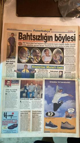 FANATİK SPOR GAZETESİ - TURKISH NEWSPAPER - DOĞUM GÜNÜ HEDİYESİ  - EKSİKSİZ TAM TAKIM GAZETE - 19 NİSAN 1999 - SAYI:1247 - FATİH TERİM - PIRRI (REAL MADRID SPORTİF DİREKTÖRÜ) - BAYRAM TUTUMLU - J. MARTINEZ - CÜNEYT KARAKAYA - RÜŞTÜ - LÖW - LAUDRUP - OGÜN - SİFO MEHMET - HARUN DOĞAN - KALLİ - ZAN TABAK - ARİF - GEREMI - CELAL GÜRCAN - POPOESCU - ERGUN GÜRSOY - CENGİZ KAPTAN - - REAL MADRID TERİM YAKINLAŞMASI - LÖW’ÜN YENİ SEZON BOMBASI - RÜŞTÜ’YE HAZIR OL - LAUDRUP TRANSFERİ - OGÜN’ÜN MR’I ÇEKİLDİ - SİFO’NUN SIRRI: HUZUR - HARUN DOĞAN AVRUPA ŞAMPİYONU - FENER-CİM BOM SON KEZ (BAYANLAR BASKETBOL FİNALİ) - KALLİ’YE YAN BAKILMIYOR - 2-2 EŞİTLİK VAR - ZAN TABAK BULLS YOLUNDA - ARİF İSPANYOLLARI BÜYÜLEDİ - GALATASARAY 1000 TARAFTAR ARIYOR - TERİM’DEN ÜÇ HAMLE - POPOESCU YETİŞİYOR - ASLAN DİNLENDİ - ÇÖZÜM İNÖNÜ’DE - KUSURA BAKMA OKAN - PRİM BEŞİKTAŞ MAÇINA SAKLANDI - ŞAMPİYONLUĞUN ŞARTI - MUTLAK GALİBİYET - - GALATASARAY 5-2 ÇANAKKALE DARDANEL - BEŞİKTAŞ 1-0 ADANASPOR - FENERBAHÇE 2-2 EZELİ R