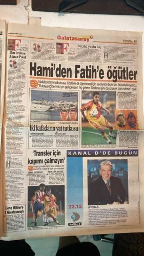FANATİK SPOR GAZETESİ - TURKISH NEWSPAPER - DOĞUM GÜNÜ HEDİYESİ  - EKSİKSİZ TAM TAKIM GAZETE - 20 NİSAN 1999 - SAYI:1248 - AZİZ YILDIRIM - LÖW - ALİ YILDIRIM - MEHMET DEMİRCAN - KUNTER - DİLLİ - ORHAN YALINKAYA - SÜLEYMAN KARA - MURAT AKBAĞE - FAHRETTİN CUROĞLU - HAKAN ŞÜKÜR - CÜNEYT KARAKAYA - ERGUN GÜRSOY - BÜNYAMİN OSMAN - CELAL GÜRCAN - - KANARYA’DA TARİHİ TOPLANTI - SON KARAR ÇIKACAK - ÖNCELİKLE LAUDRUP - FENER SALTANAT YIKTI - KUPA’YI DEMİREL VERDİ - UEFA KUPASI’NDA RÖVANŞ GECESİ - 17 YAŞ MİLLİLERİ RİVA’DA KAMPTA - OHEN-SOLAR KELEPİR FİYATINA - LÖSEMİLİLERE 5.5 MİLYAR - HAKAN ŞÜKÜR’E PSG TALİP OLDU - FENERBAHÇE HAK ETTİ - TRABZON’DA OGÜN ŞOKU - UCHE’NİN VELİAHTI YİNE NİJERYA’DAN - PSG HAKAN’I İSTEDİ - GALATASARAY’DA TRABZON MESAİSİ - BABUNA İÇİN KAN VERDİLER - ALPER TABURCU OLDU - POPESCU TEK ÇALIŞTI - AVANTAJ ARTIYOR - BİR OKOCHA ETMEZ Mİ? - HAKEMLER ETKİLENİYOR - ASLAN’A BÜYÜK DESTEK - ŞAMPİYONLUĞUN ŞARTI - MUTLAK GALİBİYET - - FENERBAHÇE BAYANLAR 71-56 GALATASARAY BAYANLAR (BA