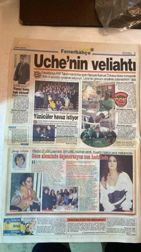 FANATİK SPOR GAZETESİ - TURKISH NEWSPAPER - DOĞUM GÜNÜ HEDİYESİ  - EKSİKSİZ TAM TAKIM GAZETE - 20 NİSAN 1999 - SAYI:1248 - AZİZ YILDIRIM - LÖW - ALİ YILDIRIM - MEHMET DEMİRCAN - KUNTER - DİLLİ - ORHAN YALINKAYA - SÜLEYMAN KARA - MURAT AKBAĞE - FAHRETTİN CUROĞLU - HAKAN ŞÜKÜR - CÜNEYT KARAKAYA - ERGUN GÜRSOY - BÜNYAMİN OSMAN - CELAL GÜRCAN - - KANARYA’DA TARİHİ TOPLANTI - SON KARAR ÇIKACAK - ÖNCELİKLE LAUDRUP - FENER SALTANAT YIKTI - KUPA’YI DEMİREL VERDİ - UEFA KUPASI’NDA RÖVANŞ GECESİ - 17 YAŞ MİLLİLERİ RİVA’DA KAMPTA - OHEN-SOLAR KELEPİR FİYATINA - LÖSEMİLİLERE 5.5 MİLYAR - HAKAN ŞÜKÜR’E PSG TALİP OLDU - FENERBAHÇE HAK ETTİ - TRABZON’DA OGÜN ŞOKU - UCHE’NİN VELİAHTI YİNE NİJERYA’DAN - PSG HAKAN’I İSTEDİ - GALATASARAY’DA TRABZON MESAİSİ - BABUNA İÇİN KAN VERDİLER - ALPER TABURCU OLDU - POPESCU TEK ÇALIŞTI - AVANTAJ ARTIYOR - BİR OKOCHA ETMEZ Mİ? - HAKEMLER ETKİLENİYOR - ASLAN’A BÜYÜK DESTEK - ŞAMPİYONLUĞUN ŞARTI - MUTLAK GALİBİYET - - FENERBAHÇE BAYANLAR 71-56 GALATASARAY BAYANLAR (BA