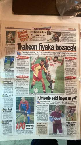 FANATİK SPOR GAZETESİ - TURKISH NEWSPAPER - DOĞUM GÜNÜ HEDİYESİ  - EKSİKSİZ TAM TAKIM GAZETE - 25 NİSAN 1999 - SAYI:1253 - EROL BULUT - METİN TOKAT - ERHAN - NECATİ BİLGİÇ - SECİL ÖLGEN - CEMİL TURAN - SERGEN - MOSHOEU - TAYFUN - SERKAN - H. İBRAHİM - YUSUF DURSUN - EROL DEMİRKOL - BÜLENT UZUN - İSMAİL UYANIK - FELDKAMP - FATİH TERİM - - FENER ‘TOKAT’LANDI - KANARYA FIRSAT TEPTİ - KORKUNUN BEDELİ - EROL BULUT ÇOK KORKUTTU - AVNİ AKER’DE ZOR GECE - GELECEK YILA BAKALIM - PLAY-OFFTA HEYECAN SÜRÜYOR - ÇİÇEKLİ KARŞILAMA - YILMAZ: ŞEHRİN HEYECANI BİTMİŞ - FELDKAMP FORVETE ÇIKARDI - FATİH AKYEL’E TALİP - BEŞİKTAŞ SAMSUN ÖNÜNDE - 23 NİSAN COŞKUSU - ANTEP KÂBUSU BİTMEDİ - MOLDOVAN UMUTLANDIRDI - RÜŞTÜ OYNADI AMA BAŞARILI OLAMADI - - GAZİANTEPSPOR 2-2 FENERBAHÇE - BEŞİKTAŞ 0-0 SAMSUNSPOR - DENİZLİSPOR 1-0 VANSPOR - ŞEKERSPOR 2-3 GÖZTEPE - TUBORG 85-66 EFES PİLSEN (BASKETBOL) - BEŞİKTAŞ 56-74 TOFAŞ (BASKETBOL) - FENERBAHÇE 74-56 DARÜŞŞAFAKA (BASKETBOL) - - FENERBAHÇE - GAZİANTEPSPOR - BEŞİKTAŞ -