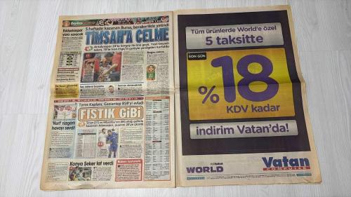 PAS FOTOMAÇ -FUTBOL GAZETESİ -TURKISH NEWSPAPER - DOĞUM GÜNÜ HEDİYESİ  - TAM TAKIM EKSİKSİZ GAZETE  1 KASIM  - 2009 -ROMAN PAVLYUCHENKO OCAK'TA BEŞİKTAŞ'TA - BURSASPOR HIZ KESTİ - SEZONA KÖTÜ BAŞLAYAN KARTAL EKİM AYINDA COŞTU - EKİM MAKİNESİ - İLK 9 MAÇTA 2 GALİBİYET ALABİLEN BEŞİKTAŞ, ANKARAGÜCÜ'NÜ DE KURBANLARI ARASINA KATIP, SON 5 MAÇTA 4. ZAFERİNE İMZA ATTI - LİGDE BEŞTE BEŞ - A.GÜCÜ GELENEĞİ - CEYHUN'A YETMEDİ - MAÇIN EN HEYECANLI DAKİKALARI - DENİZLİ, FEDERASYONA ÇATTI: HAKSIZLIK YAPTILAR! - 