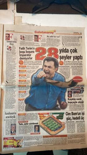 FANATİK SPOR GAZETESİ - TURKISH NEWSPAPER - DOĞUM GÜNÜ HEDİYESİ  - EKSİKSİZ TAM TAKIM GAZETE - 30 NİSAN 1999 - SAYI:1258 - OGÜN - BURÇAK - MÜFTÜ ERKASAP - LÖW - KLUIVERT - KAREMBEU - BALIÇ - SERDAR TATLISU - GÖKHAN METİN - AMOKACHI - HAEßLER - YUSUF DURSUN - GÜLTEN BALCI - OĞUZ SARVAN - HAGİ - POPOESCU - HASAN ŞAŞ - BÜLENT - OKAN - K.HAKAN - ÜMİT - EMRE - CÜNEYT KARAKAYA - - OGÜN EŞİNDEN AYRILIYOR - CİM BOM AFRİKA’DA - FENER’E 2 BOMBA - KLUIVERT VE KAREMBEU LİSTEDE - BALIÇ İLE TAKAS GÜNDEMDE - 4 VÜCUTÇUDA DOPİNG ÇIKTI - RIBBECK’İ KORKU SARDI - ÜLKER YARI FİNALİST - SERGEN FENERBAHÇE’DE KALIYOR - SAKARYASPOR SÜRPRİZ PEŞİNDE - AMOKACHI YARIN YOK - TERİM AZ ZAMANDA ÇOK İŞLER YAPTI - HAEßLER 1860 MÜNİH’TE - HAKAN’IN GÜNLÜĞÜ - DOPİNG KONTROLÜ - SARVAN DOSYASI - HAGİ İÇİN “GERÇEK LİDER” - SİYAH TÜRKLER NÜFUSA ALINDI - TERİM USULÜ MOTİVASYON - HAKAN GİDERSE SAFFET - SATMADAN OLMAYACAK - CİM BOM HAFTALIĞA BAĞLANDI - ALİ SAMİ YEN’İN KADERİ BAŞKENTTE - BORÇLAR TEMİZLENİYOR - RUMENLER DÖNDÜ - HAS