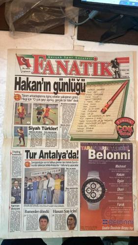 FANATİK SPOR GAZETESİ - TURKISH NEWSPAPER - DOĞUM GÜNÜ HEDİYESİ  - EKSİKSİZ TAM TAKIM GAZETE - 30 NİSAN 1999 - SAYI:1258 - OGÜN - BURÇAK - MÜFTÜ ERKASAP - LÖW - KLUIVERT - KAREMBEU - BALIÇ - SERDAR TATLISU - GÖKHAN METİN - AMOKACHI - HAEßLER - YUSUF DURSUN - GÜLTEN BALCI - OĞUZ SARVAN - HAGİ - POPOESCU - HASAN ŞAŞ - BÜLENT - OKAN - K.HAKAN - ÜMİT - EMRE - CÜNEYT KARAKAYA - - OGÜN EŞİNDEN AYRILIYOR - CİM BOM AFRİKA’DA - FENER’E 2 BOMBA - KLUIVERT VE KAREMBEU LİSTEDE - BALIÇ İLE TAKAS GÜNDEMDE - 4 VÜCUTÇUDA DOPİNG ÇIKTI - RIBBECK’İ KORKU SARDI - ÜLKER YARI FİNALİST - SERGEN FENERBAHÇE’DE KALIYOR - SAKARYASPOR SÜRPRİZ PEŞİNDE - AMOKACHI YARIN YOK - TERİM AZ ZAMANDA ÇOK İŞLER YAPTI - HAEßLER 1860 MÜNİH’TE - HAKAN’IN GÜNLÜĞÜ - DOPİNG KONTROLÜ - SARVAN DOSYASI - HAGİ İÇİN “GERÇEK LİDER” - SİYAH TÜRKLER NÜFUSA ALINDI - TERİM USULÜ MOTİVASYON - HAKAN GİDERSE SAFFET - SATMADAN OLMAYACAK - CİM BOM HAFTALIĞA BAĞLANDI - ALİ SAMİ YEN’İN KADERİ BAŞKENTTE - BORÇLAR TEMİZLENİYOR - RUMENLER DÖNDÜ - HAS
