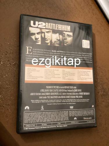 rattle and hum u2 vcd  (PC'de  denenmiştir/izlenmiştir)