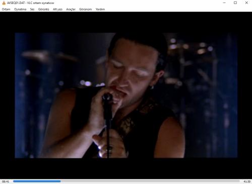 rattle and hum u2 vcd  (PC'de  denenmiştir/izlenmiştir)