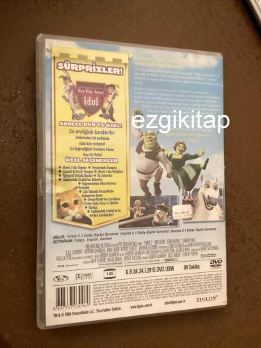 shrek 2 dvd   (PC'de denenmiştir/izlenmiştir)