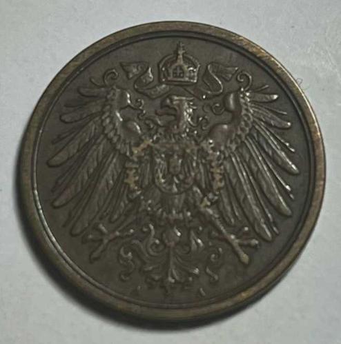ALMANYA 1912 2 PFENNIG