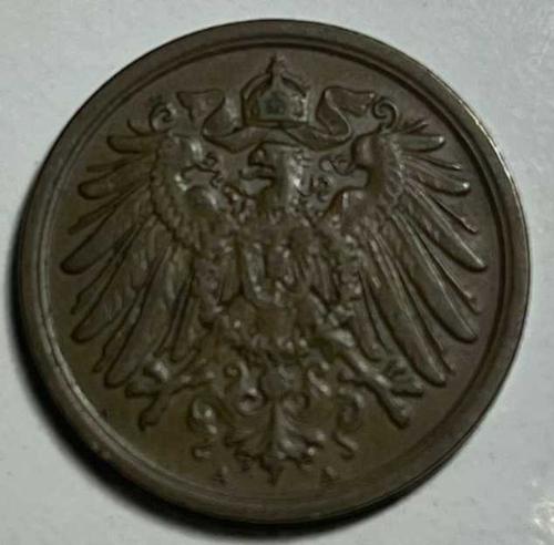 ALMANYA 1910 2 PFENNIG