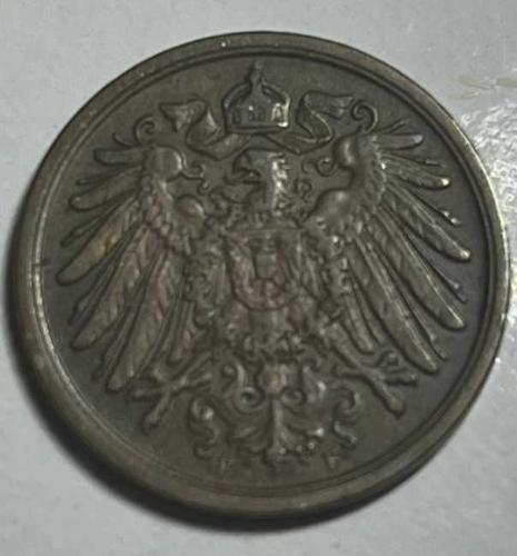 ALMANYA 1906 2 PFENNIG