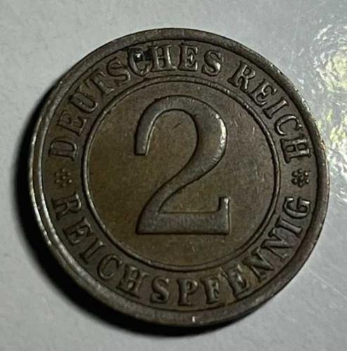 ALMANYA 1936 2 PFENNIG