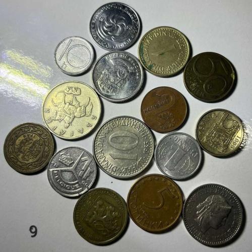 15 ADET KARIŞIK MADENİ PARA LOTU