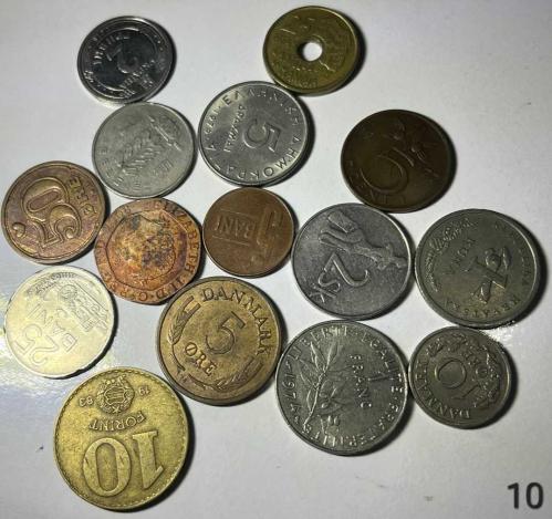 15 ADET KARIŞIK MADENİ PARA LOTU