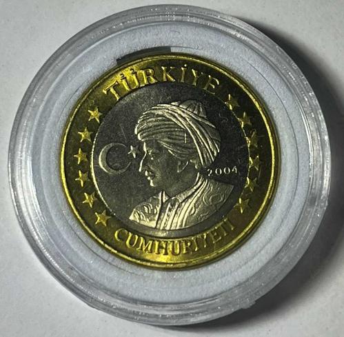 Türkiye Cumhuriyeti 2004 Türk Euro Hatıra Parası