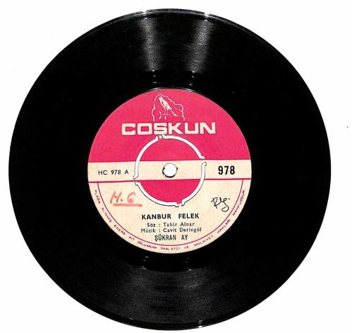 Şükran Ay – Kambur Felek & Bir Fincan Kahve 45'lik Plak (10/8)