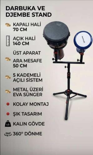 Darbuka dejembe standı