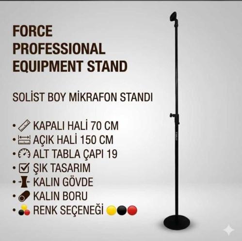 SOLİST BOY MİKRAFON STANDI EKER PERCUSSİON