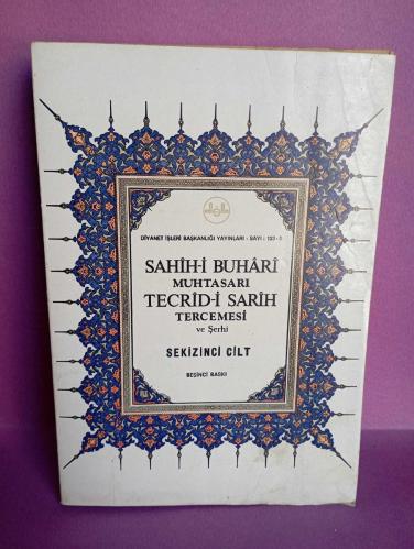 SAHİH-İ BUHARİ MUHTASARI TECRİD-İ SARİH TERCEMESİ VE ŞERHİ  SEKİZİNCİ CİLT(2.EL)