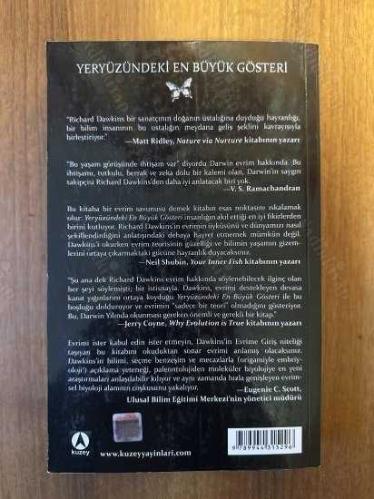 Yeryüzündeki En Büyük Gösteri: Evrimin Kanıtları