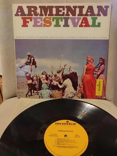 ARMENIAN FESTIVAL - Tatul Altunian - 1961 USA Basım Nadir LP Plak