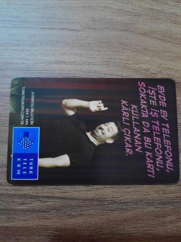 Cem Yılmaz 2 50 Kontör Eylül 2009 Çipli Telefon Kartı