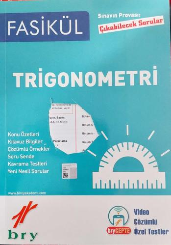 BRY YAYINLARI, Trigonometri Fasikülleri