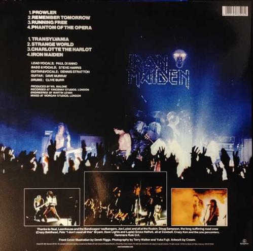 Iron Maiden - Iron Maiden - Almanya 2024 Basım  33lük  LP Plak - Açılmamış Ambalajında